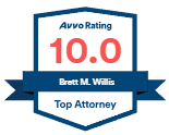 Brett M. Willis Avvo Rating 10.0 Top Attorney