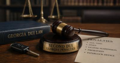 Second DUI in Georgia: Mandatory Jail and License Penalties
